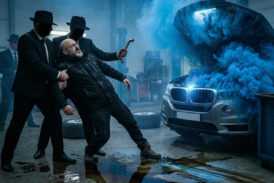 Why was the BMW F15 X5 blowing blue smoke?