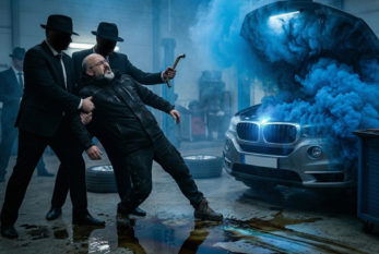 Why was the BMW F15 X5 blowing blue smoke?