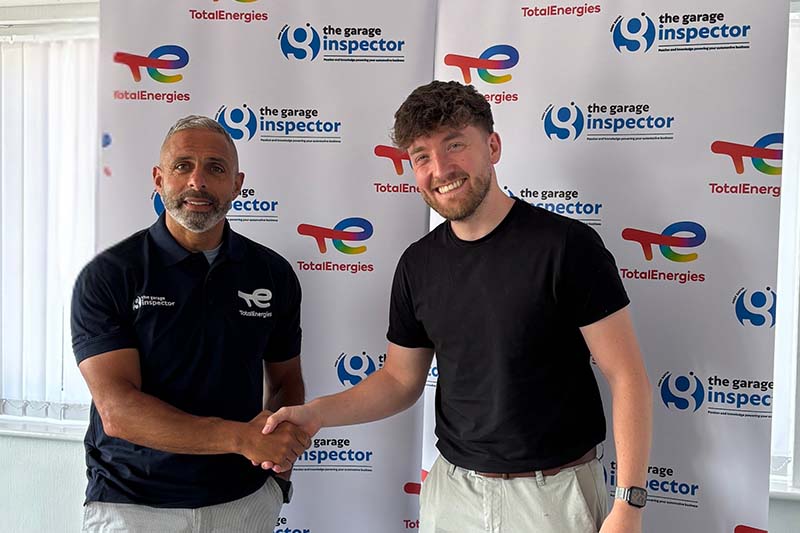 TotalEnergies teams up with The Garage Inspector
