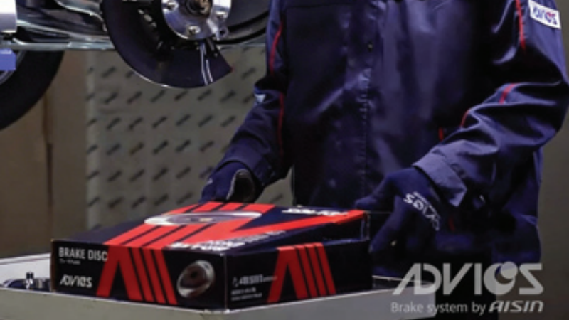 Aisin expands Advics brake disc range
