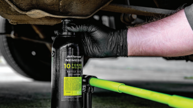Jefferson Tools launches Nemesis welded bottle jack range