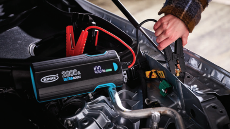 Ring extends jump starter range