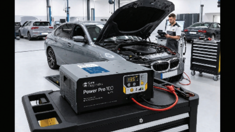 Supplier collab produces battery support unit