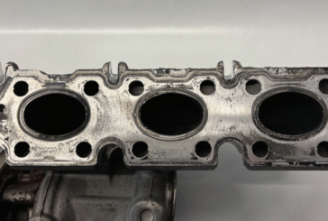 What caused coolant leak after turbo installation?