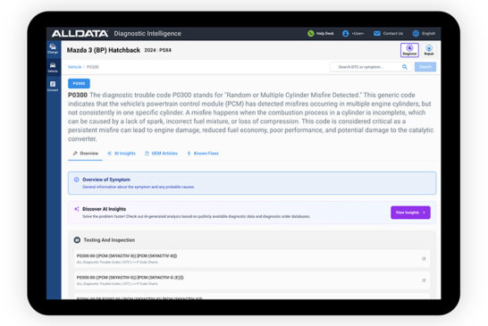 ALLDATA announces Mechanex sponsorship