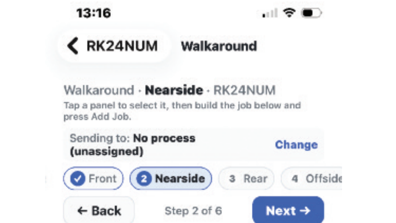 Vehicle prep app launched for garages